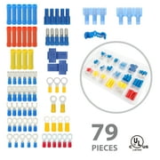 EverStart 79-Piece Assorted Connector Kit, Universal Fit