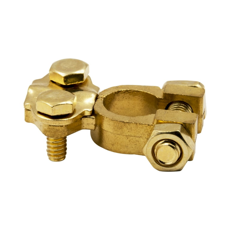 EverStart Auto Top Post Brass Battery Terminal Fit Positive and