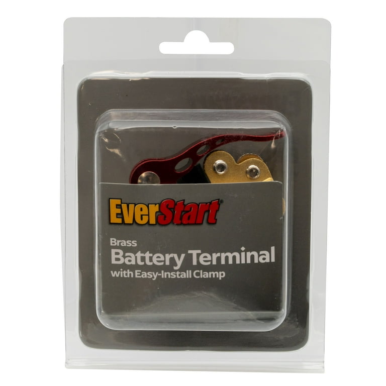 Ever Start Brass Battery Terminal 8oz with Easy-Install Clamp for