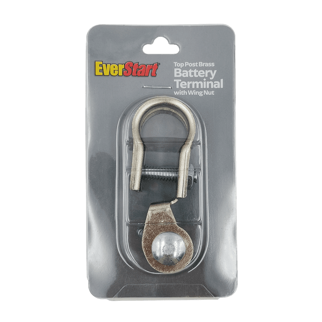 EverStart Battery Top Post with Wing Nut, Fits Positive and Negative