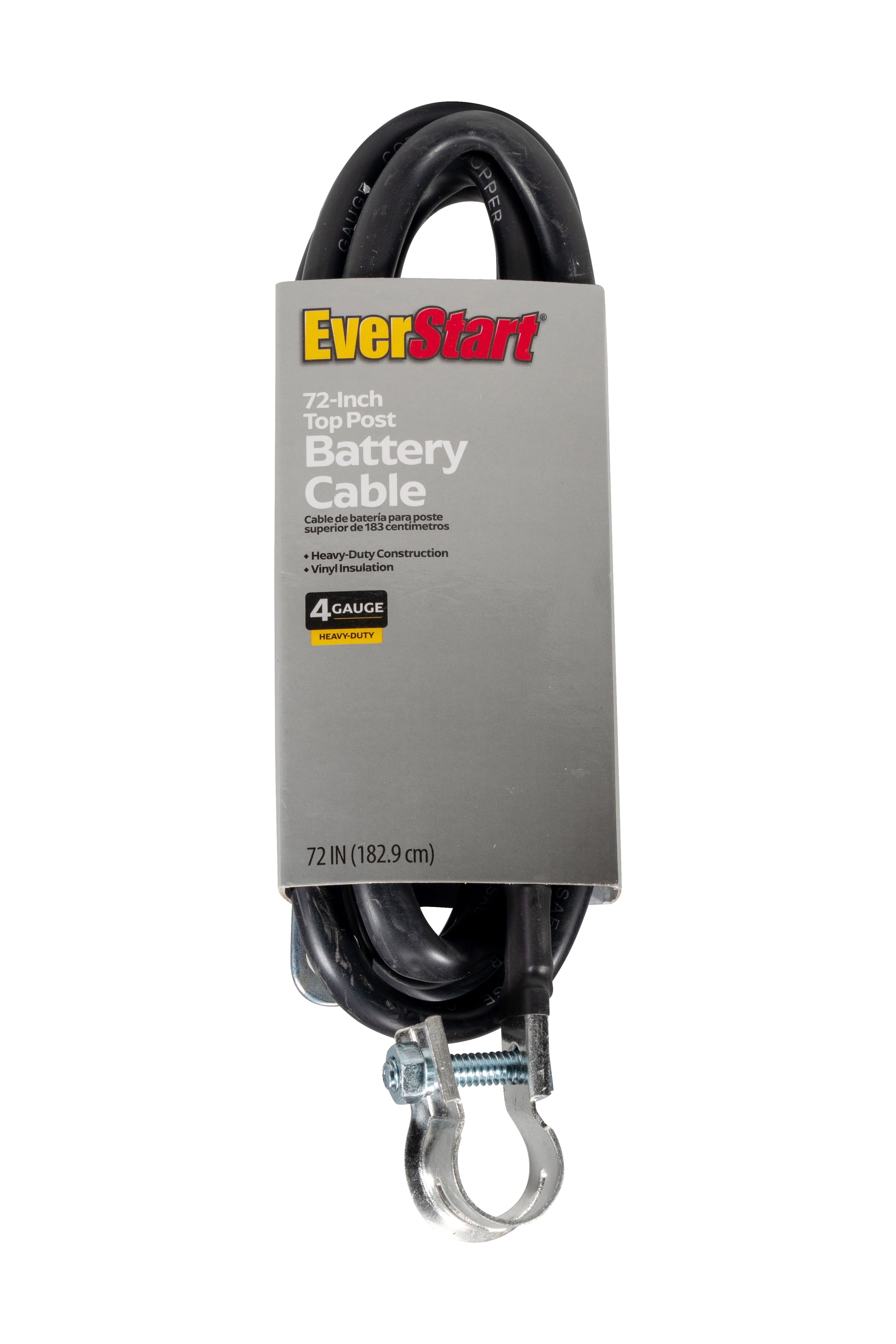 EverStart LF72-4L-77 4-Gauge Top Post Battery Cable 72-Inches