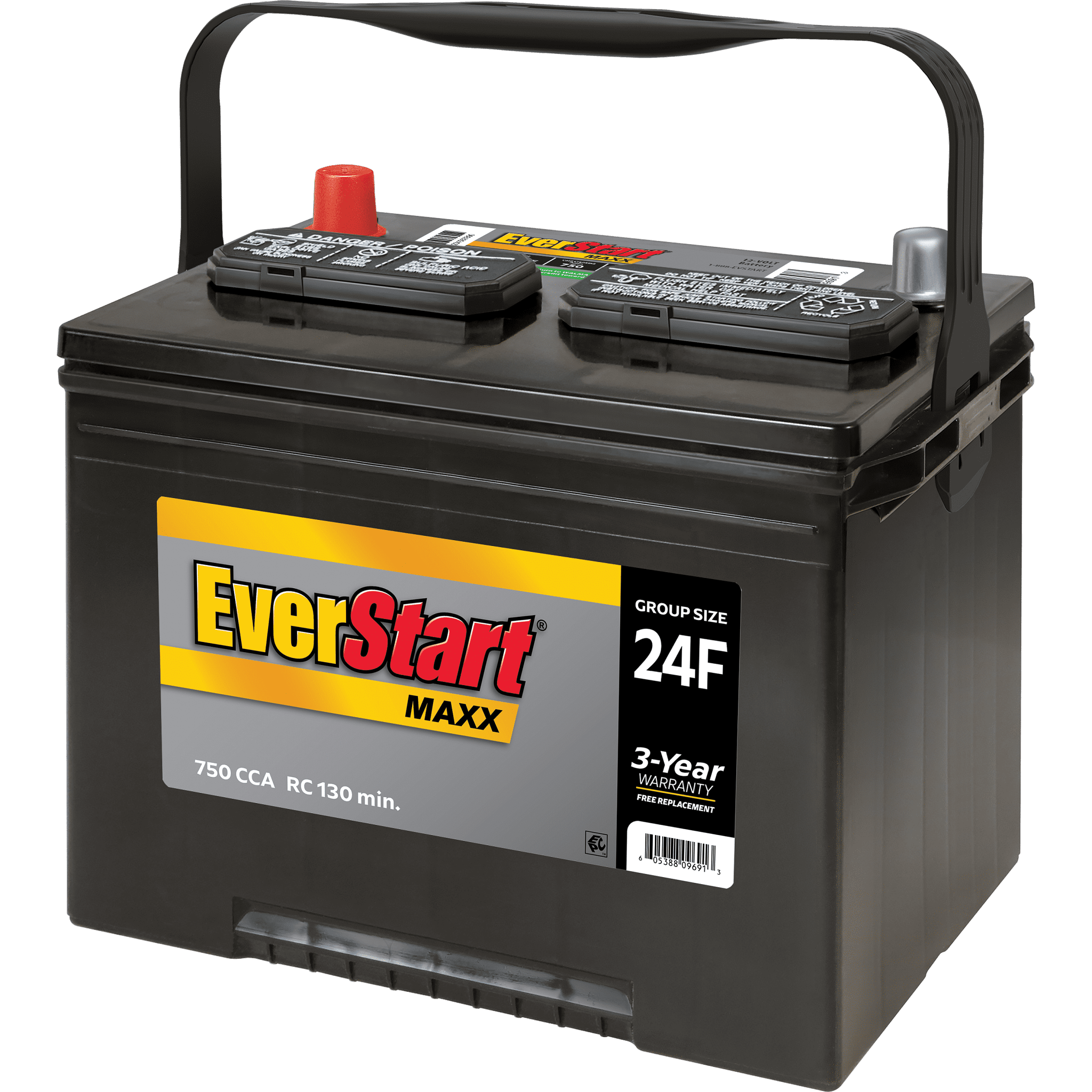 EverStart Maxx 12V Battery, Group Size 24F