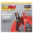 thumbnail image 1 of EverStart Maxx 20 ft 4 Gauge Booster Cables – 250 Amps, 1 of 13