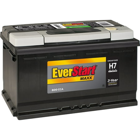 EverStart Maxx Lead Acid Automotive Battery, Group Size H7 12 Volt, 800 CCA