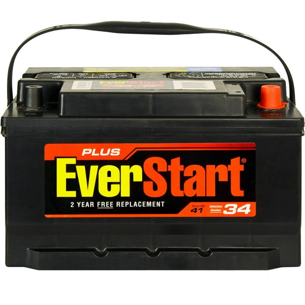 EverStart Plus Lead Acid Automotive Battery, Group 41 Walmart