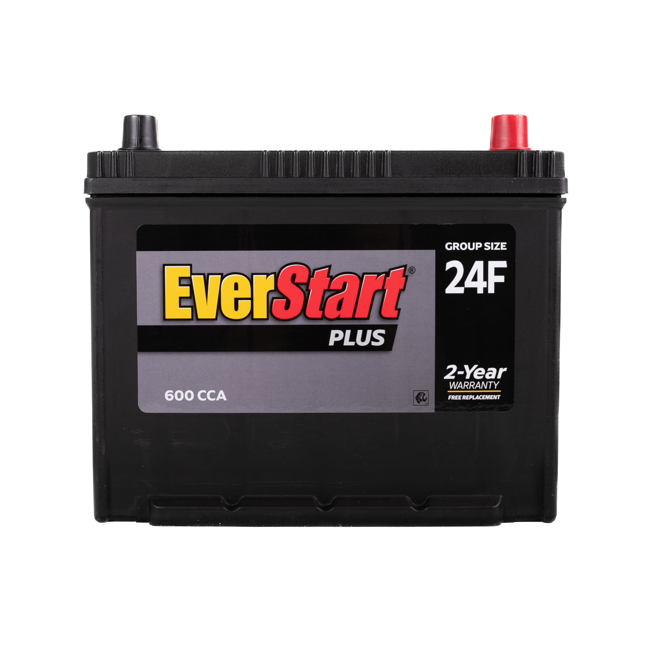 EverStart Value Lead Acid Automotive Battery, Group Size 24F 12 Volt, 585  CCA