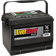 EverStart Plus Lead Acid Automotive Battery, Group Size 75, 12 V, 600 ...