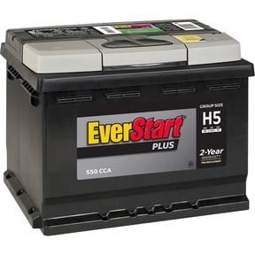 EverStart Plus Lead Acid Automotive Battery, Group Size H5 / LN2 / 47, 12 V, 550 CCA, 100 min RC
