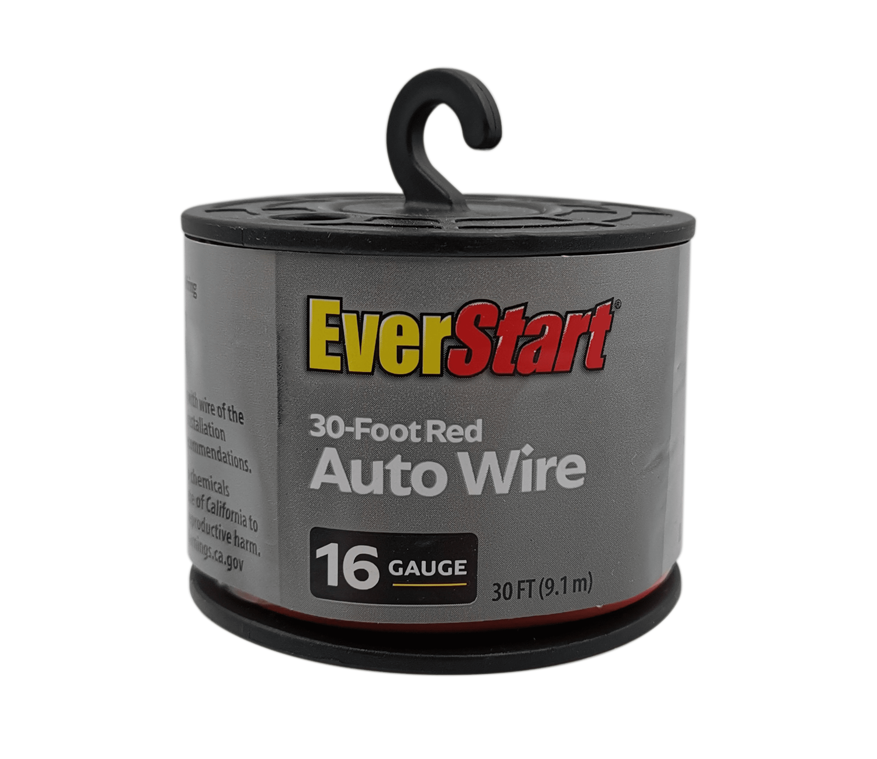 EverStart Universal 16Gauge Auto Wire, Red, 30 feet, Light Swith to
