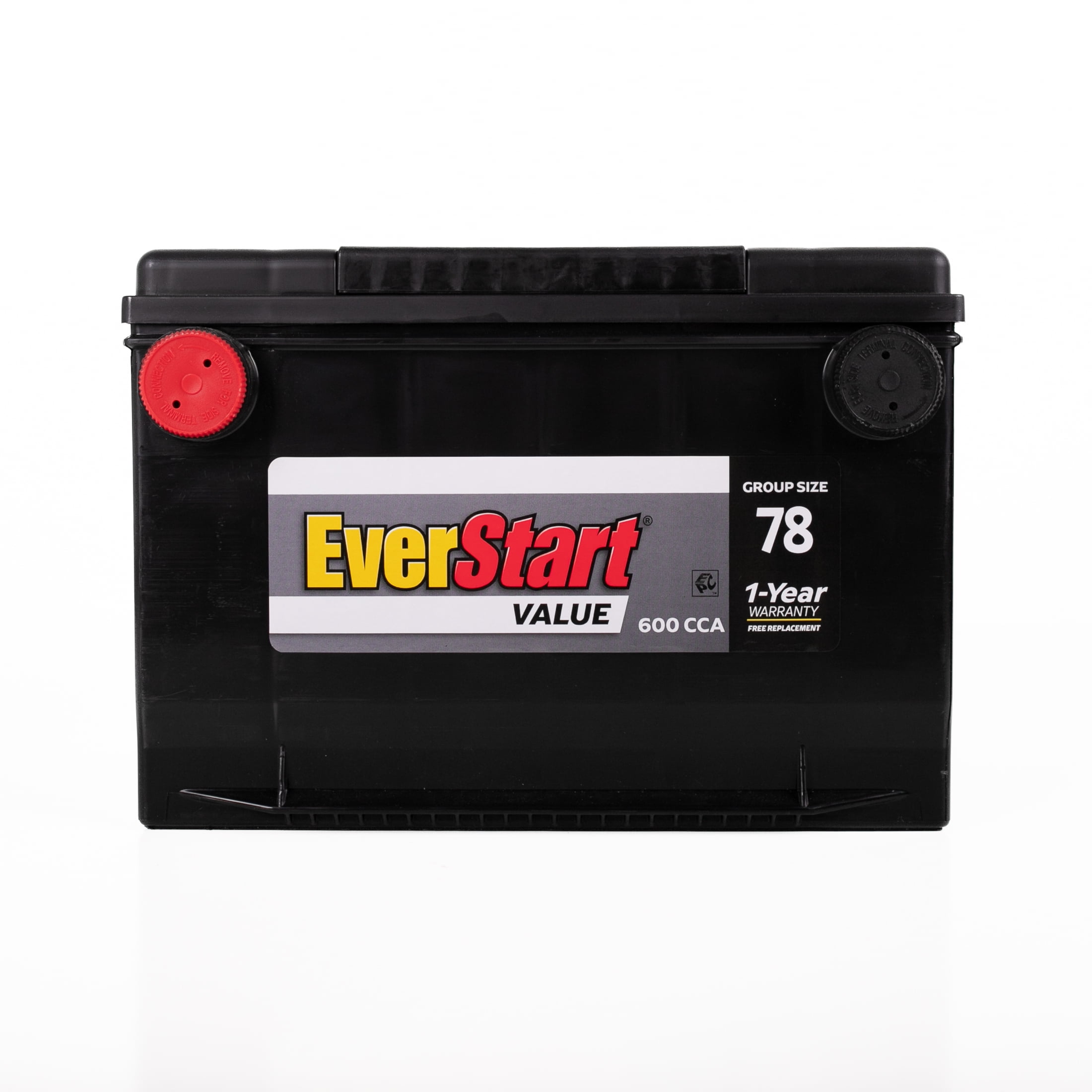 EverStart Value Lead Acid Automotive Battery, Group Size 78 (12 Volt