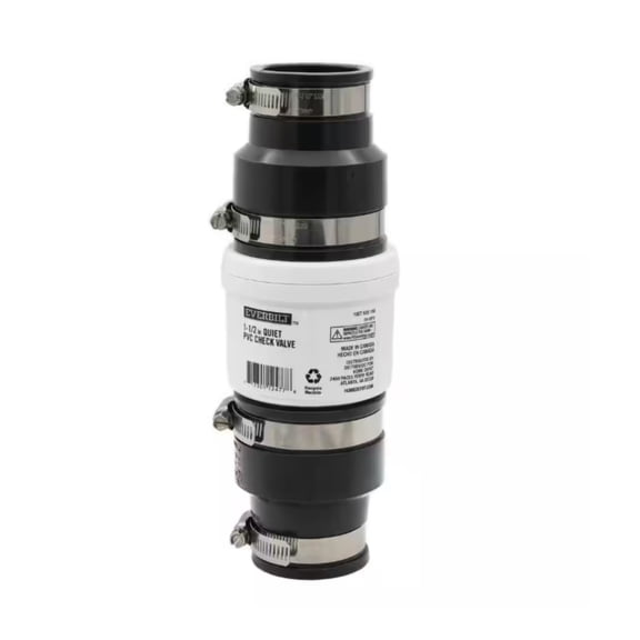 Everbilt 1.5 in. Quiet PVC Check Valve