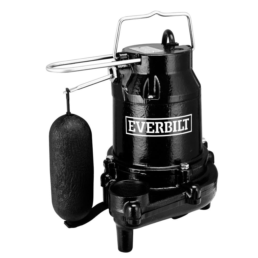 Everbilt 1/2 HP Cast Iron Sump Pump