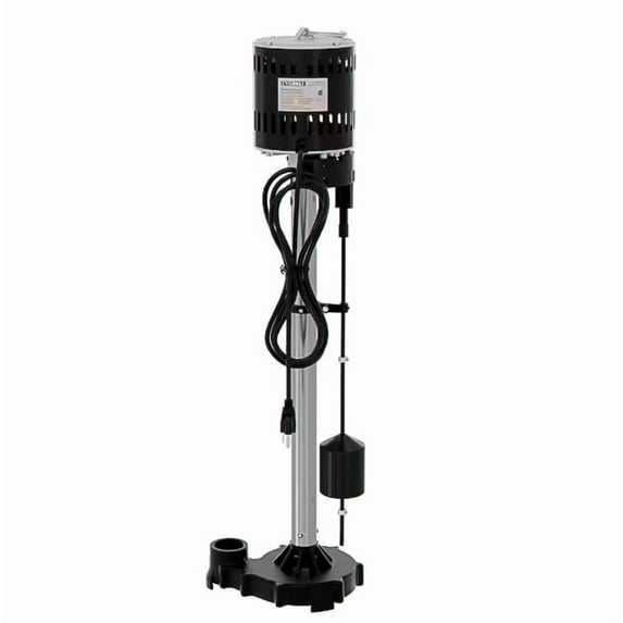 Everbilt 1/2 HP Pedestal Sump Pump – Durable Cast Iron, 22ft Lift, Easy Install