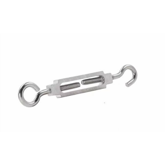 Everbilt 1/4 in. x 5-1/4 in. Stainless Steel Hook and Eye Turnbuckle