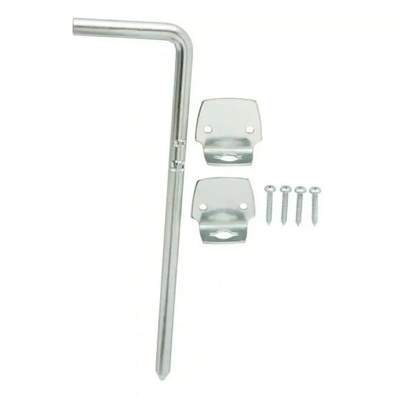 Everbilt 12 in. Zinc-Plated Cane Bolt