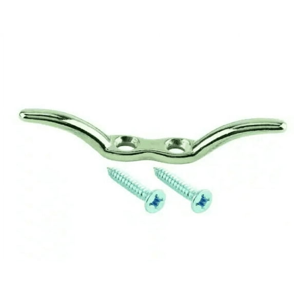 Everbilt 4-1/2 in. Hardware Marine Sport Applications Chrome Plated Rope Cleat
