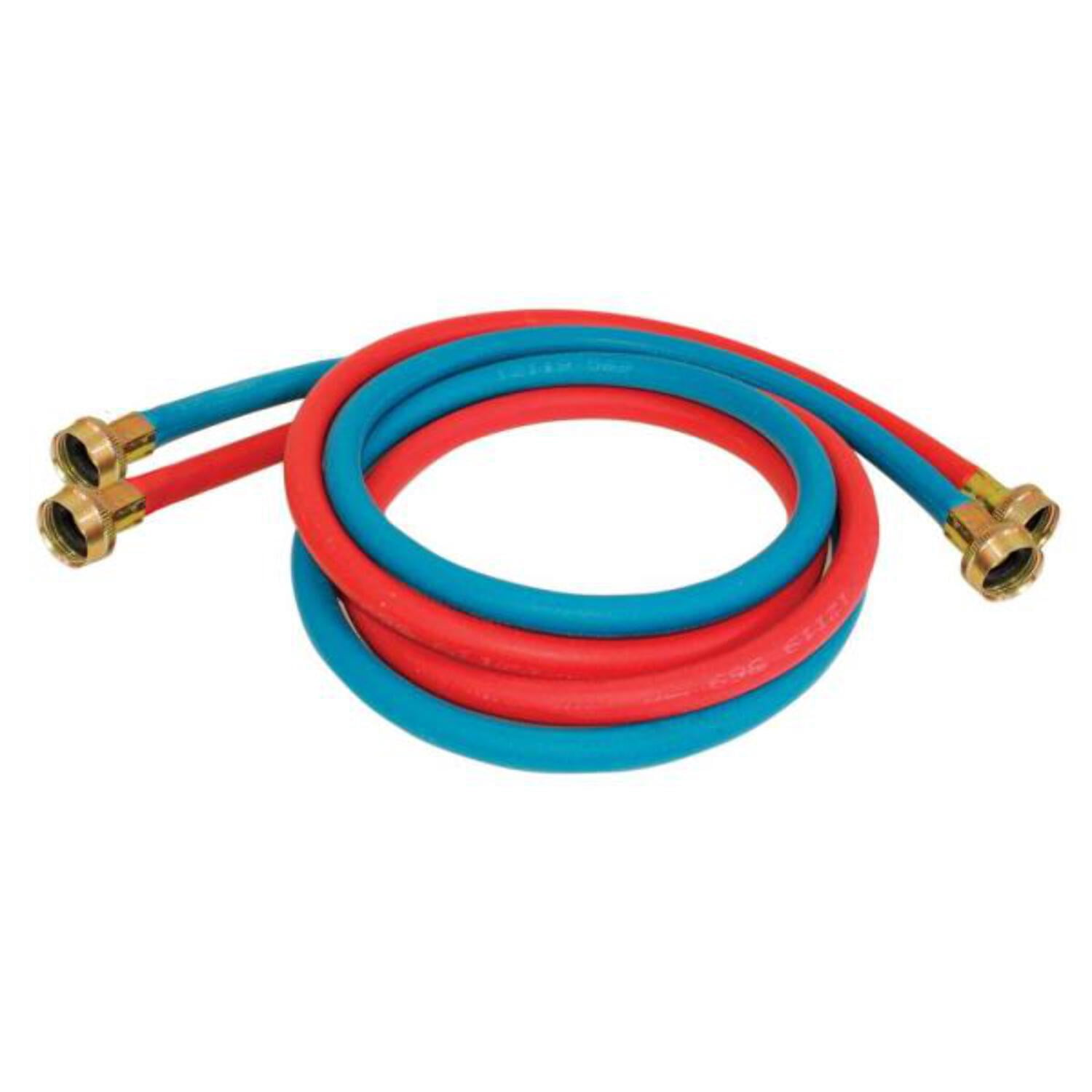 Everbilt 5 Ft. Color-Coded Washing Machine Fill Hose (2-Pack) - Walmart.com