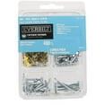 thumbnail image 1 of Everbilt Hardware Screws Zinc-Plated Nail, Tack, Brad & Screw Combo Pack All-in-1 Fastener Kit for Home & Workshop, 400-Piece, 1 of 3