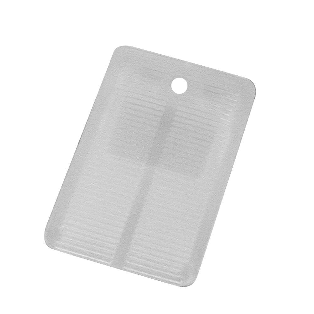 Everbilt Plastic Toilet Shims, Clear, 1.93" x 1.15" x 0.25", 4 Pack