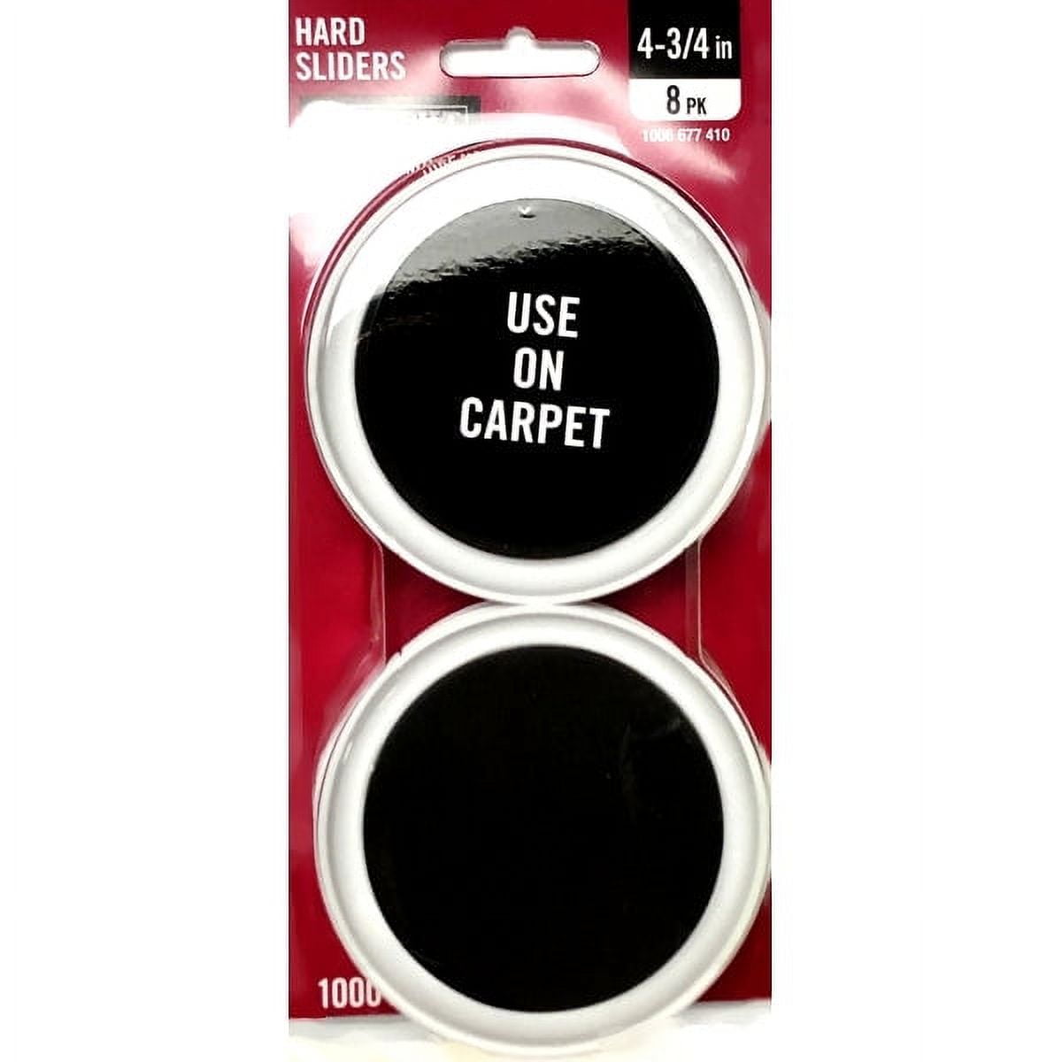 Everbilt Round Furniture Moving Hard Sliders 43/4" (8 Pack) Move up