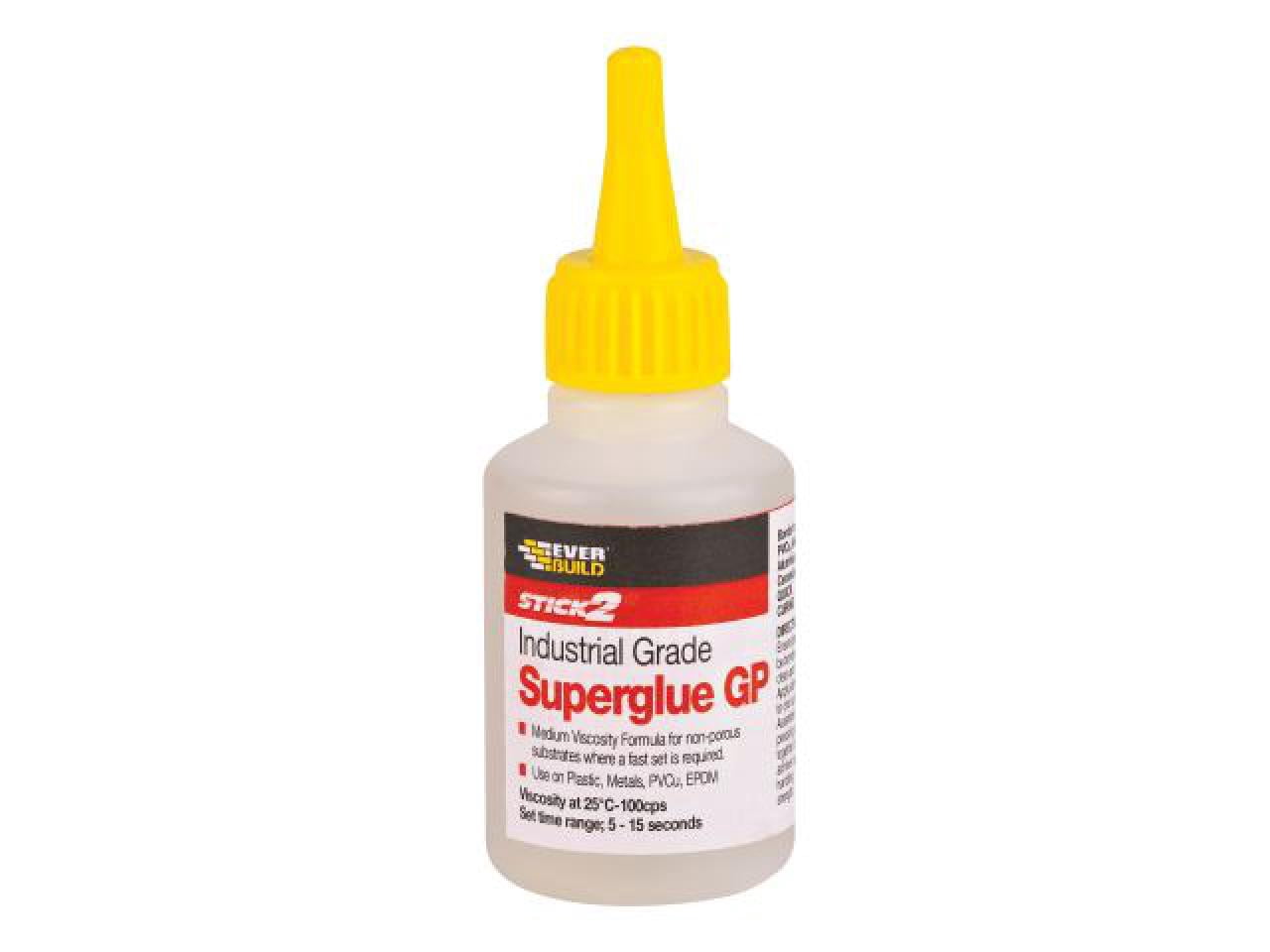 Everbuild - Industrial Superglue General Purpose 50g