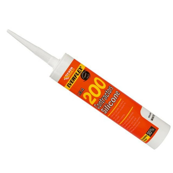 Everbuild - Everflex LMA 200 Contractor's Silicone 295ml Black