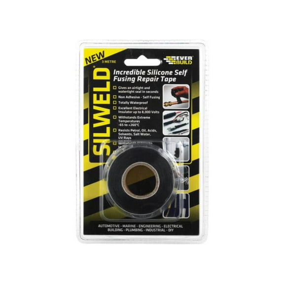 Everbuild - Silweld Tape 3m Black