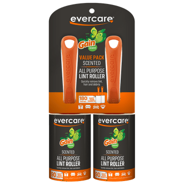 Evercare Gain Scented All-Purpose 90-Layer Lint Roller, 2-Pack