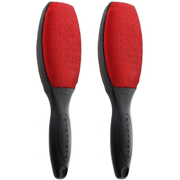 Evercare Magik Brush Double Sided Lint Pic-Up Brush for Pet Lint & Dust (2 Pack)