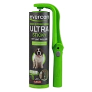 Evercare Mega Handheld Lint Roller   50 Sheets per Roll, 10 Wide Sheets, Refillable, Extra Sticky, Foldable Handle, Furniture, Clothing, Pets, Crafts, Travel