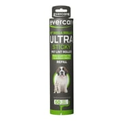Evercare Mega Handheld Lint Roller Refill   50 Sheets per Roll, 10 Wide Sheets, Extra Sticky, Compatible with Mega Roller