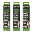 thumbnail image 1 of Evercare Mega Lint Roller Refill Extreme Stick Pet Hair Lint Debris From Rugs Beds Furniture Easy Peel 50 Sheets, 3-Pack, 1 of 4