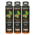 Evercare Mega Lint Roller Refills, Gain Scented, Pack of 3 50 Sheets Each