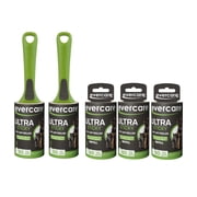 Evercare Ultra Sticky Pet 2 Lint Rollers and 3 Refills 60 Layer Value Pack Bundle