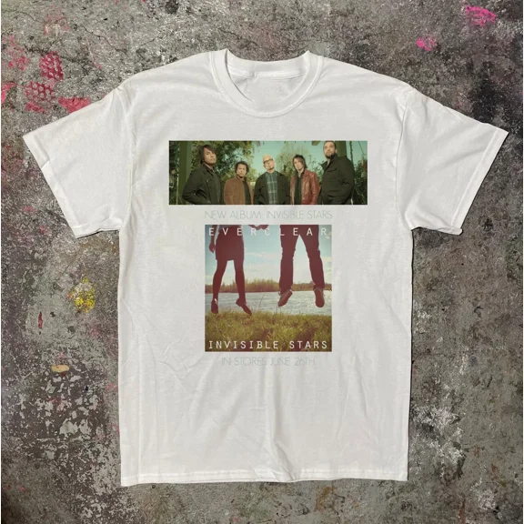Everclear Band Invisible Stars Unisex T-Shirt S To 5XL DI968
