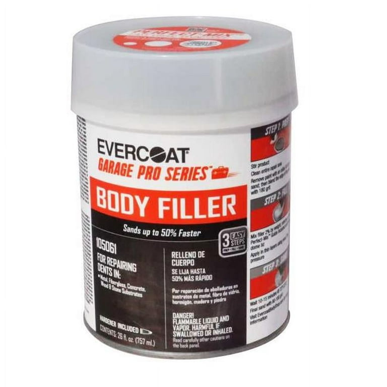 Evercoat Body Shop Pro-Grade Body Filler Kit Pint 105015 - Advance Auto  Parts