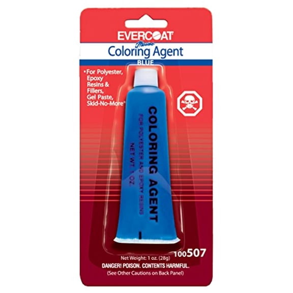 Evercoat 1 Oz Tube Admiral Blue Evercoat Coloring Agent 100507