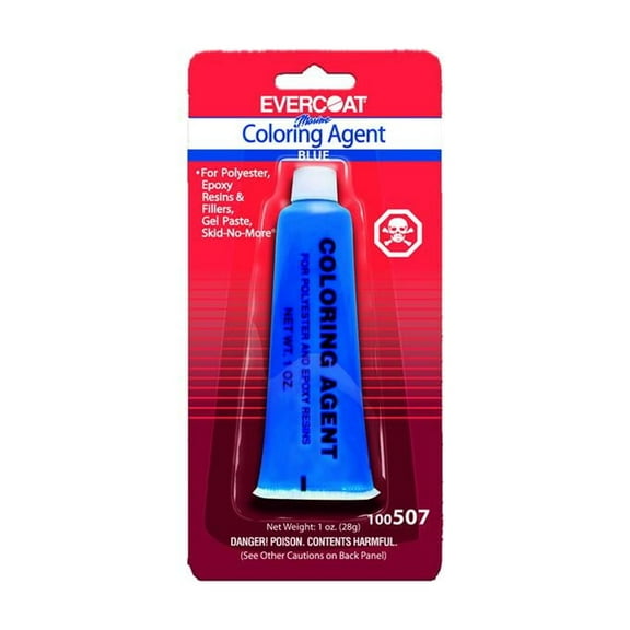 Evercoat 1 Oz Tube Admiral Blue Evercoat Coloring Agent 100507