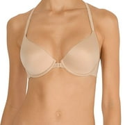 EMPRELLA Everday Comfortable Push Up Bra T Back Wired Lace Natural Boost Padded Bralette