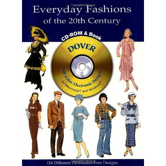 Pre-Owned Everday Fashions 20th Cent CD Rom B (Dover Pictorial Archives) Paperback