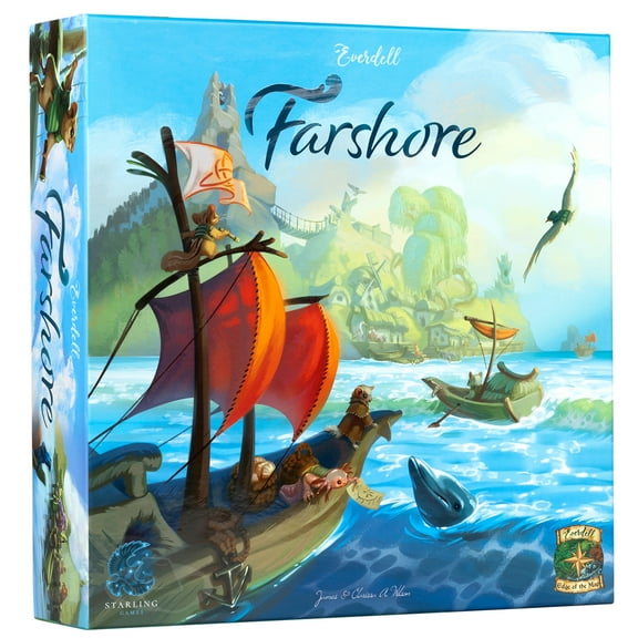 Everdell Farshore Strategy Board Game for ages 10 and up, from Asmodee