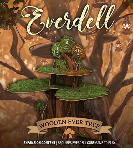 Everdell Strategy Board Game: Wooden Ever Tree Accessory, for Ages 10 and up, from Asmodee