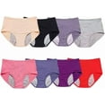 thumbnail image 1 of Leakproof Ladies Underwear - 8Pcs Leakproof Panties for Over with Incontinence, 1 of 9