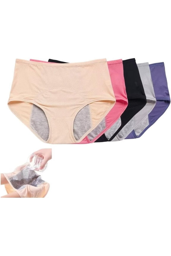 Panties For Women Over 60, Leakproof Ladies Underwear - Leakproof Panties for Over 60#s With Incontinence Comfortable