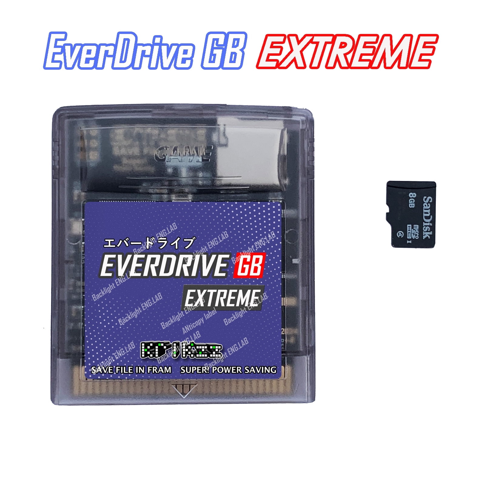 EverDrive GBA mini トランスペアレントクリア （Hardware Review 