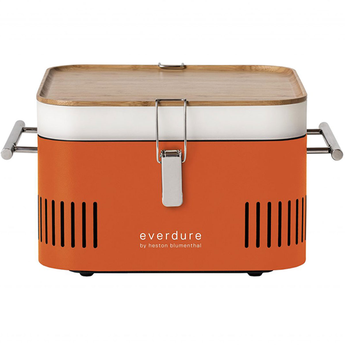 Everdure CUBE Charcoal Grill with Cool Touch Handles, Storage Container & Bamboo Serving Board - image 1 of 18