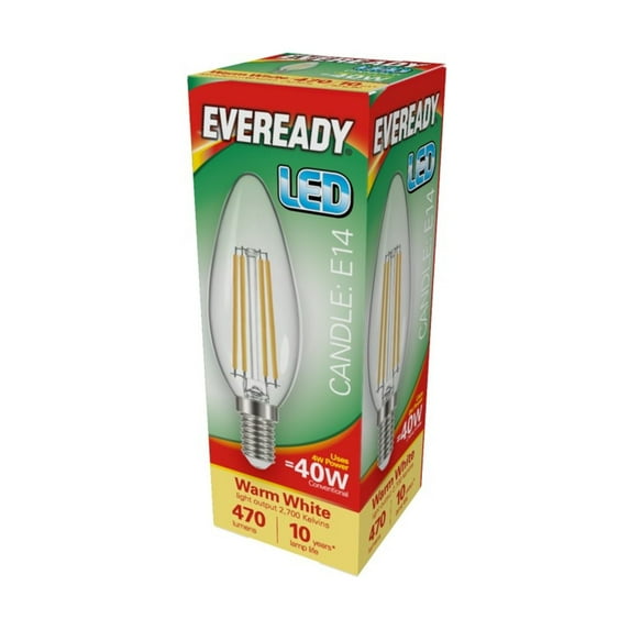 Eveready E14/SES LED Candle Bulb