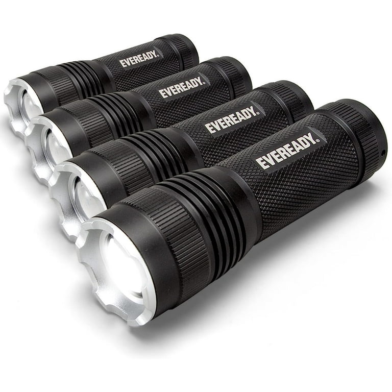 Eveready LED 300 Lumens Flashlights 4 Pack Walmart