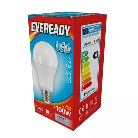 Eveready LED GLS E27 Bulb