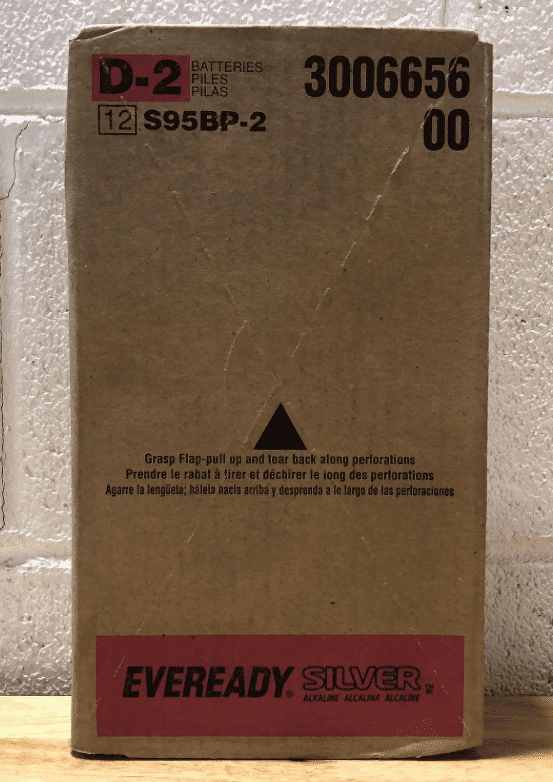 Eveready Silver 24 Total 1 Case D Batteries 12/31/2026 Expiration Dated!